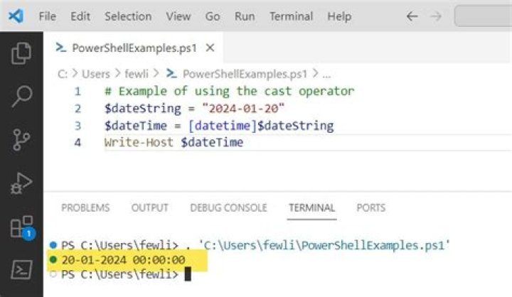 Convert a string to datetime in PowerShell