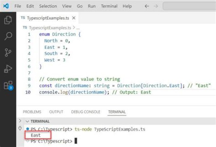 Convert Enum to String