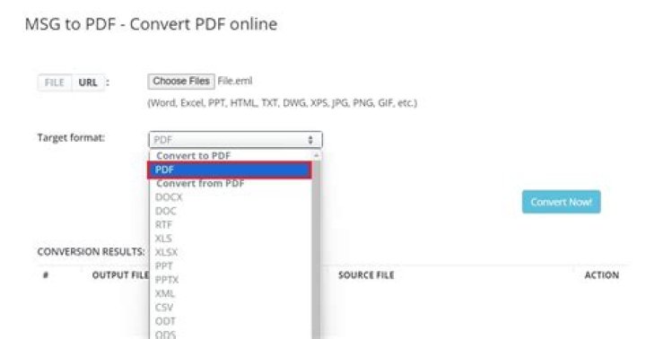 Convert MSG email to PDF file in C#