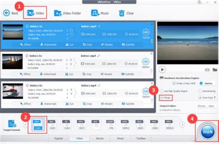Convert video link to m3u8