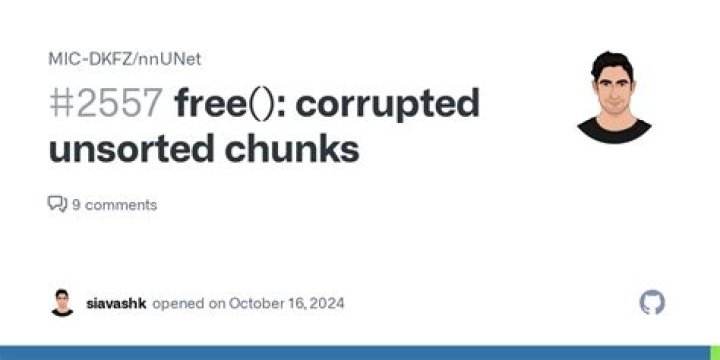 corrupted unsorted chunks while calling free()
