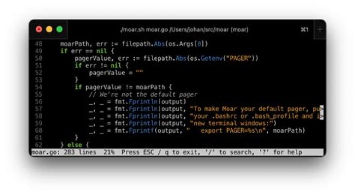 Could less show the viewed proportion of text file?