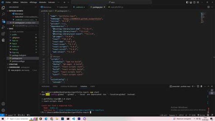 Could not find a required file. Name: index.js