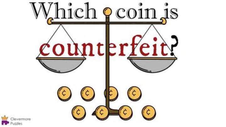 Counterfeit Coin Problem - 8 Coins