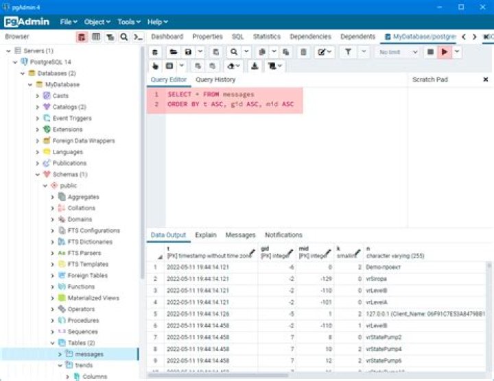 Create new local server in pgadmin?