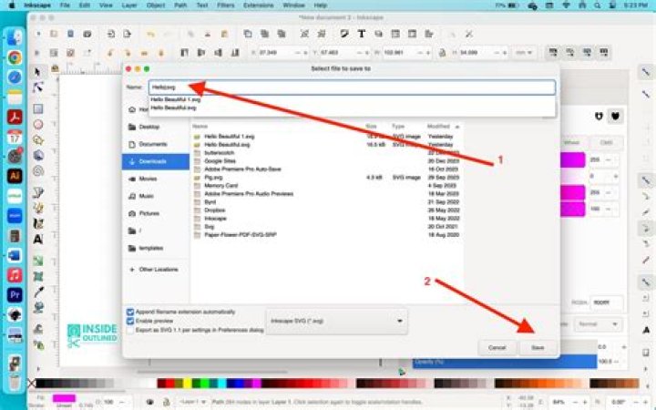 Create PDF from Inkscape SVG without destroying fonts and effects