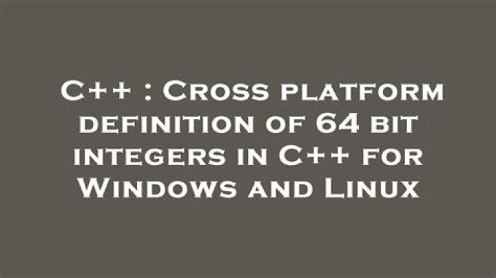 cross-platform printing of 64-bit integers with printf