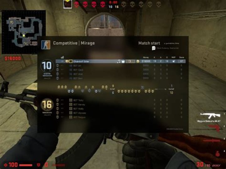 CSGO changelevel after match ends