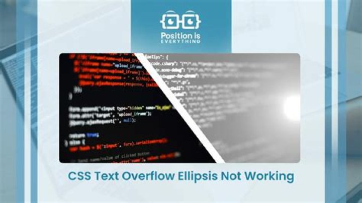 CSS text-overflow: ellipsis; not working?