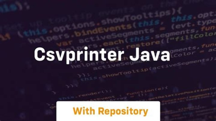 CSVPrinter java