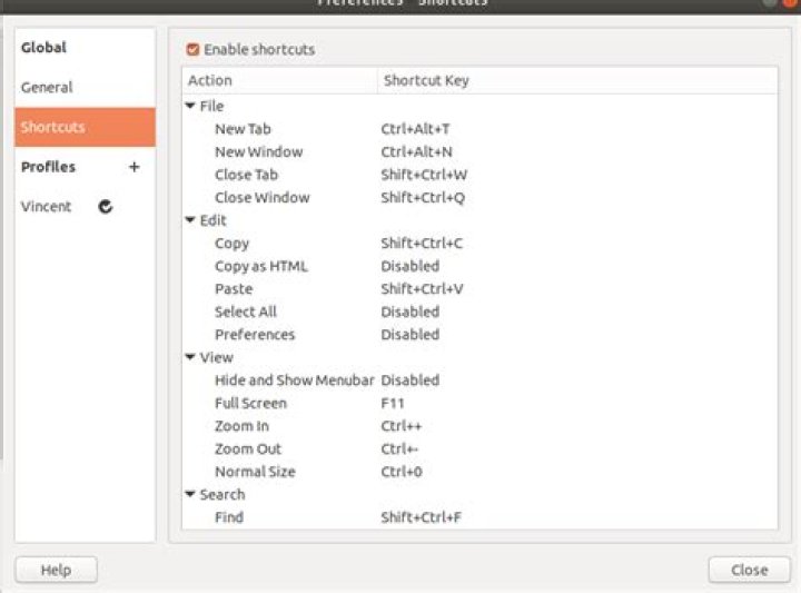 ctrl-alt-t opens new terminal window instead of new tab while gnome terminal is active window