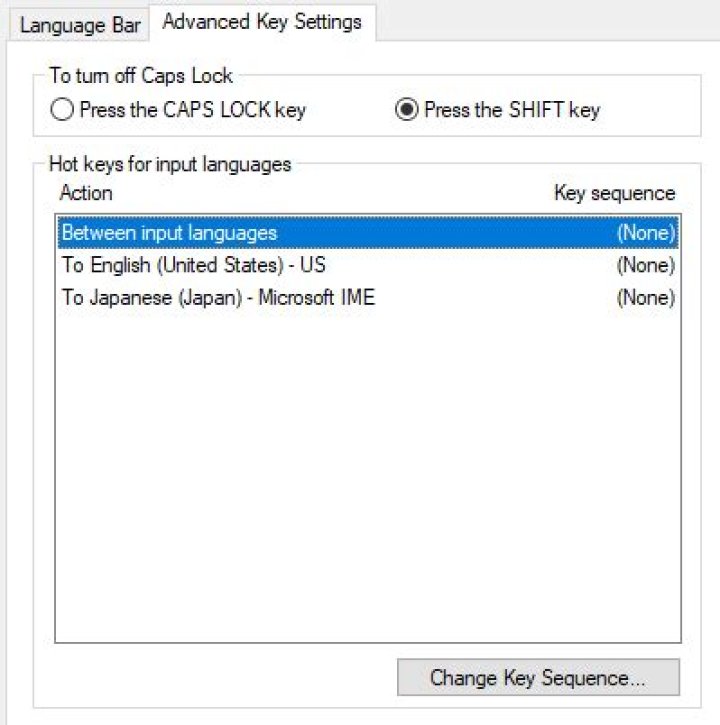 Ctrl-Shift-T shortcut stopped working in ALL programs (Windows 10)