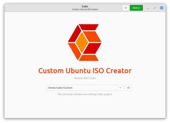 Cubic Start Page