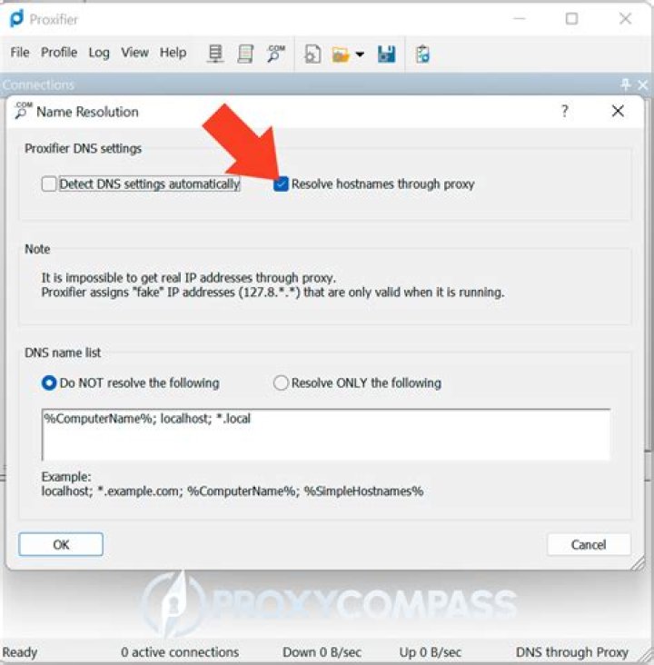 cURL unable to interpret hostnames, proxy issue?