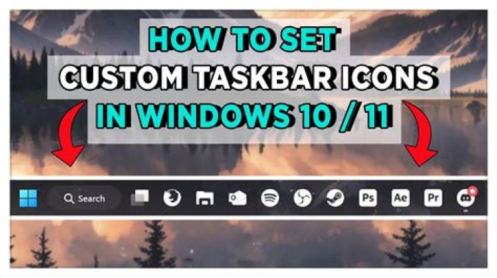 Customise Chrome Taskbar Icon