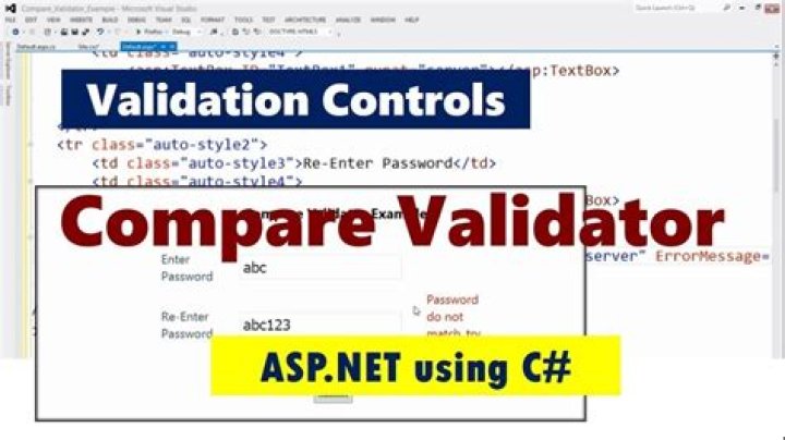 Date validation with ASP.NET validator