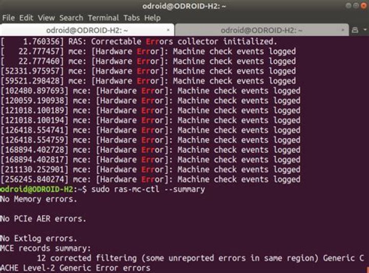 Decode MCE (Machine Check Exception) in Ubuntu 18.04