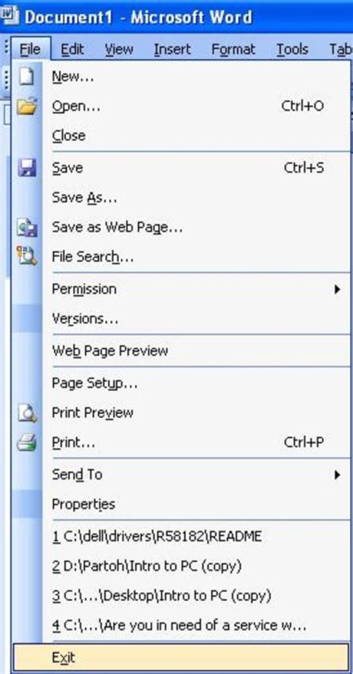 Decoding a file from MS Word 2003