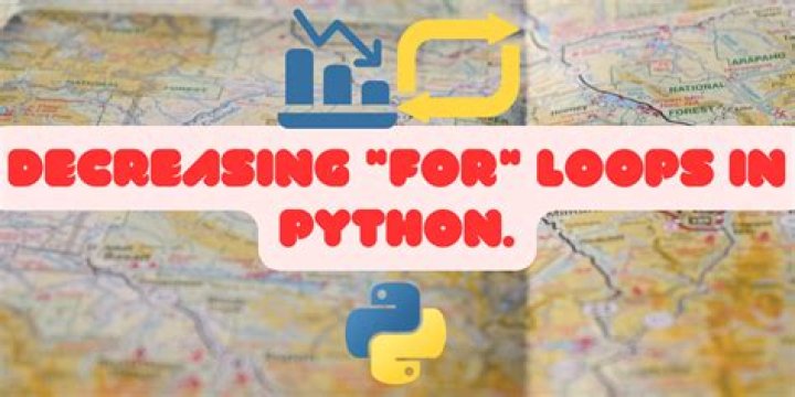 Decreasing for loops in Python impossible?