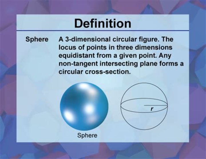 Definition of a sphere