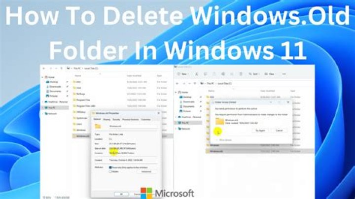 Deleting Windows.old folder? [duplicate]