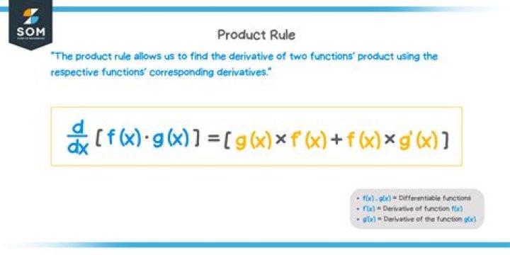 Derivative of product of three functions: product rule