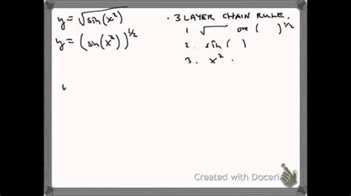 Derivative of $\sqrt{\sin (x^2)}$