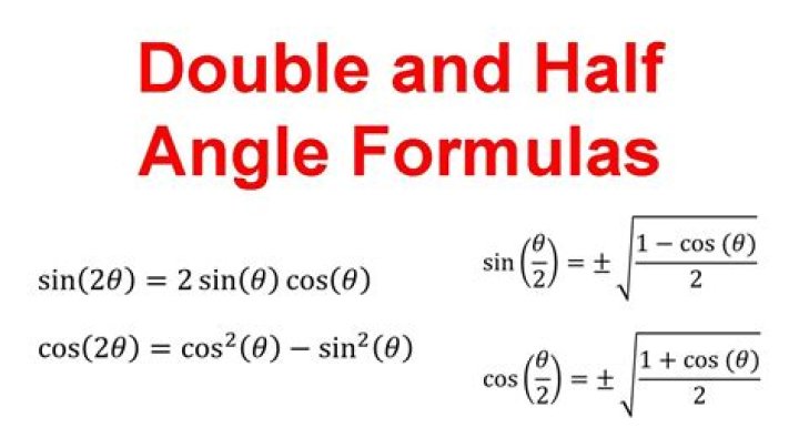 deriving sine half angle formula from sine double angle formula