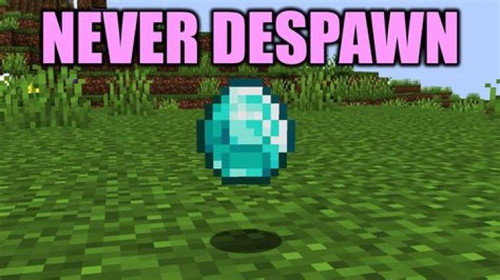 Despawning problem in Minecraft
