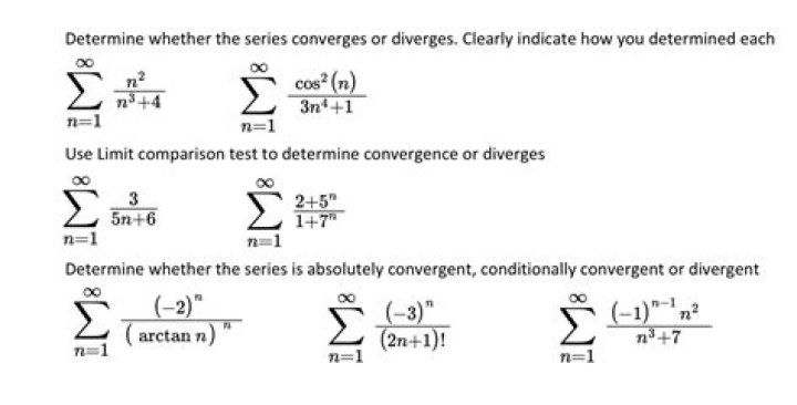 Determine whether the series converges or diverges.