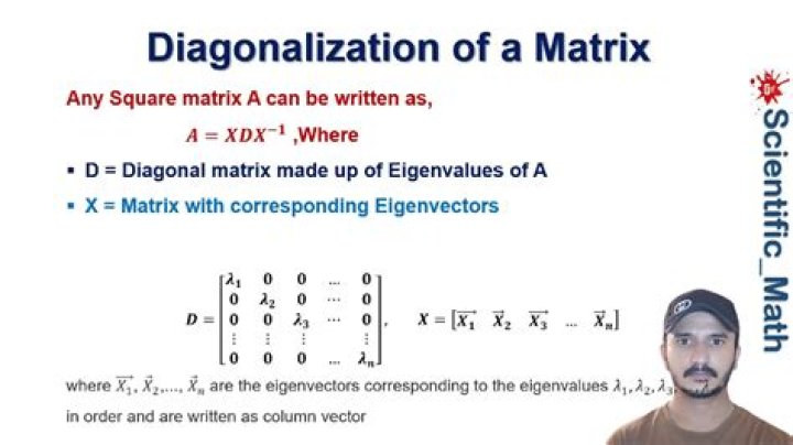 Diagonal Matrix, just eigenvalues?