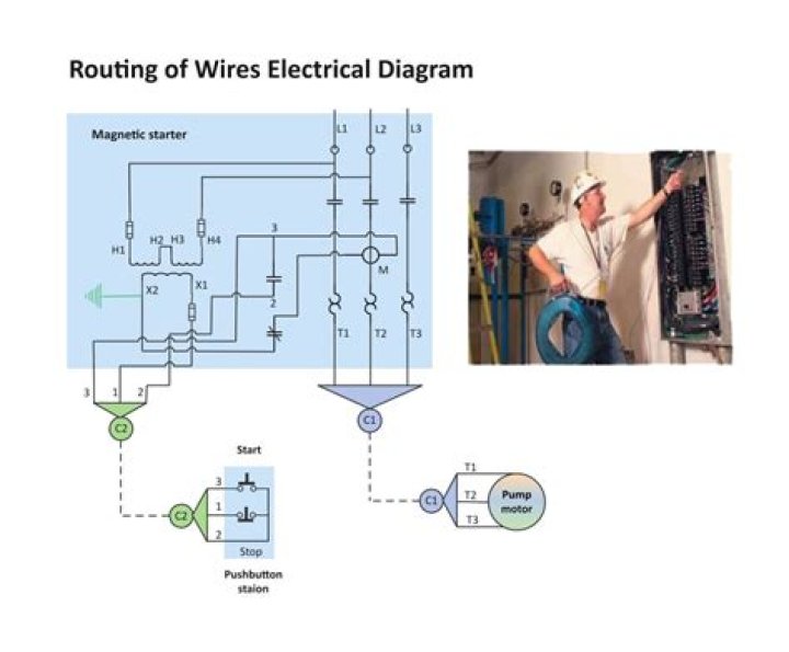 Diagram With Wires
