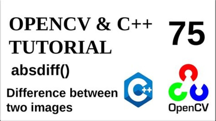 Difference between absdiff and normal subtraction in OpenCV
