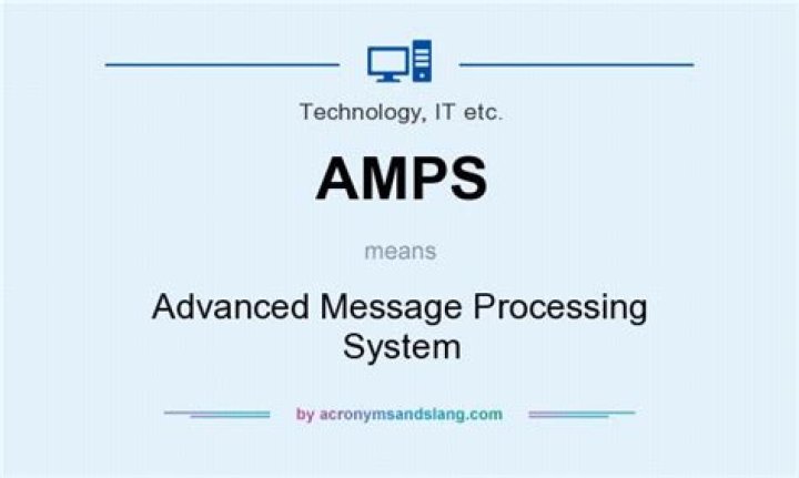 Difference between AMPS(Advanced Message Processing System) and JMS