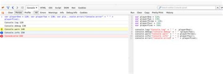 Difference between console.log() and console.debug()?