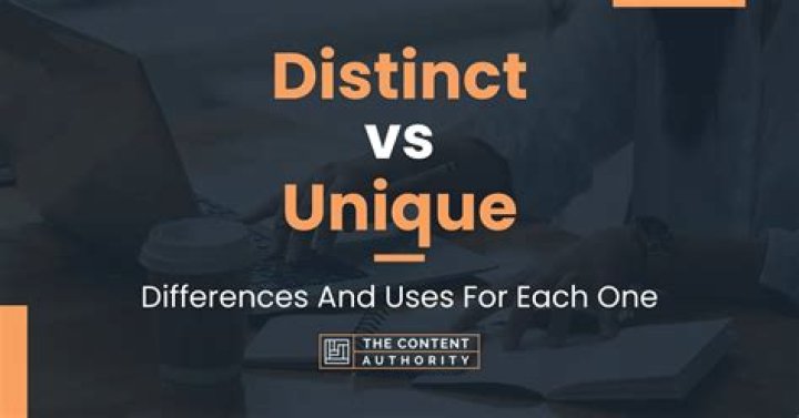 Difference between pairwise distinct and unique?