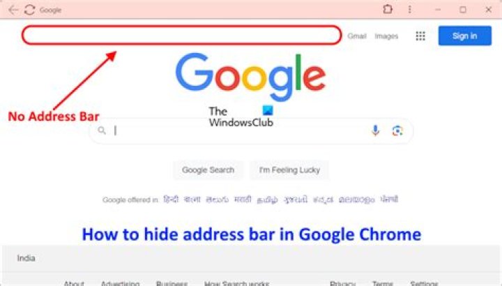 Disable address bar search in Google Chrome at www.google.com