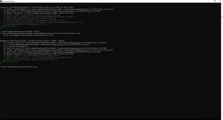 Discord.js: Invalid bitfield flag or number: GUILDS