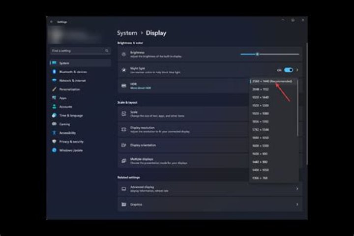 Display is slightly blurry on (native) 1920x1080 resolution