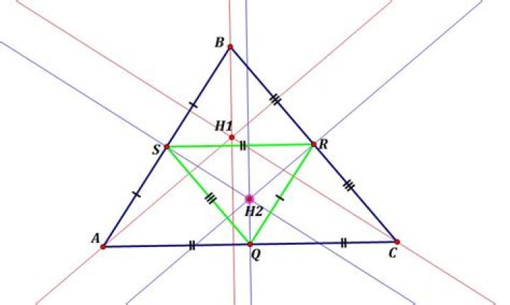 Dividing a triangle into four congruent triangles. Proof how this works?