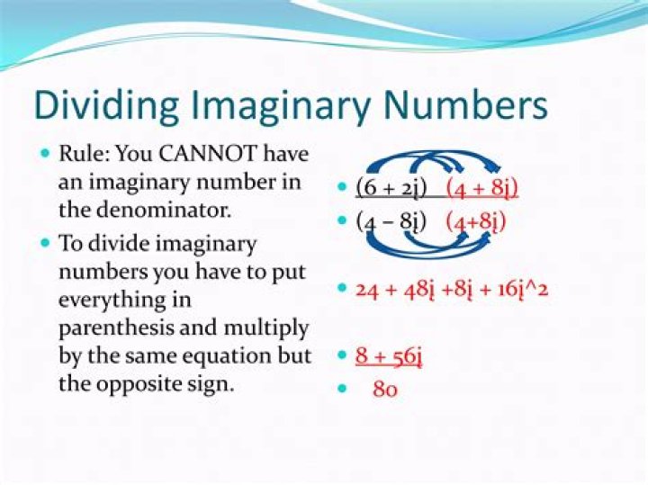 Division by imaginary number