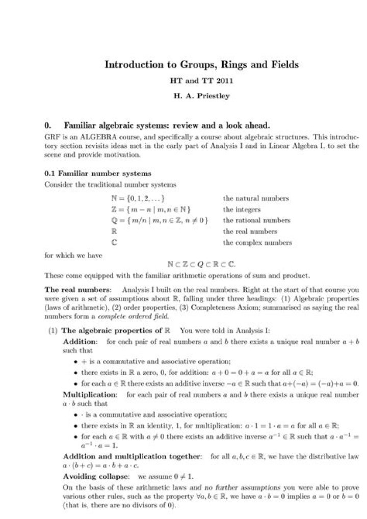 Do groups, rings and fields have practical applications in CS? If so, what are some?