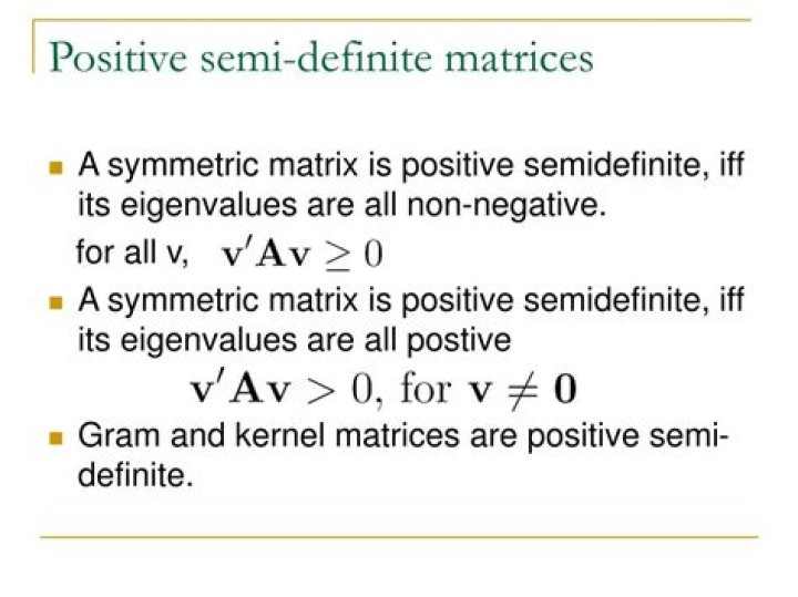 Do positive semidefinite matrices have to be symmetric?