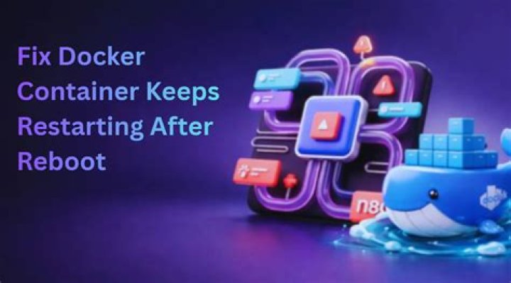Docker: Container keeps on restarting again on again