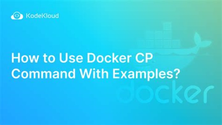 docker cp throws 