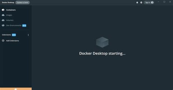 Docker Desktop for Windows GUI is not starting