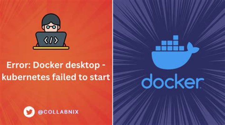 Docker desktop - kubernetes failed to start