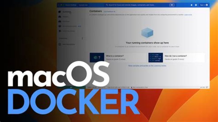 Docker Desktop on Mac - won't update