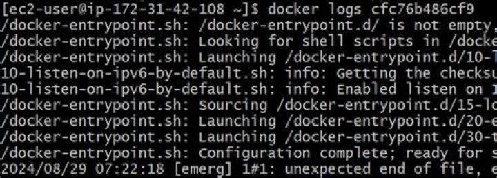 DOCKER manifest unknown: manifest unknown