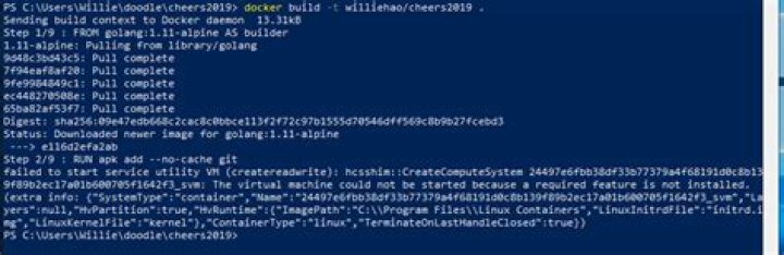 Docker: 
